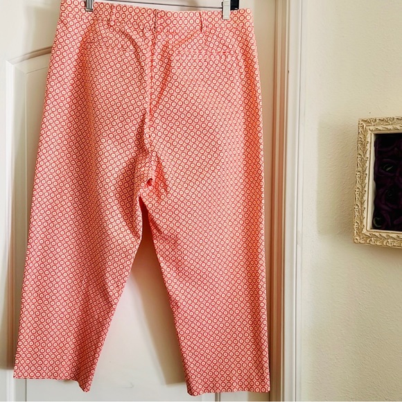 Pants~Orange Patterned / Like New / Kim Rogers - Picture 4 of 13